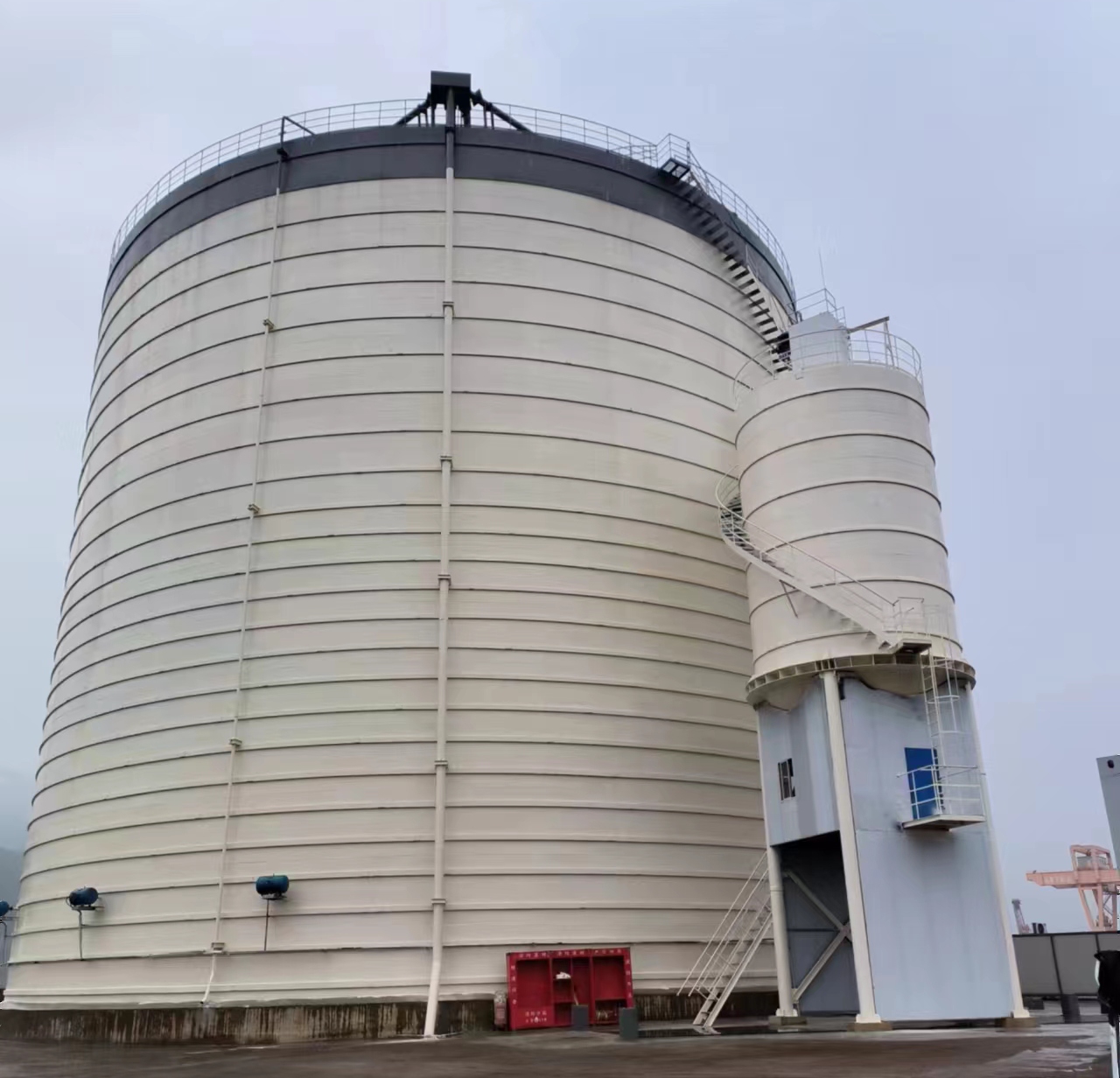 永泰10万吨水泥钢板库