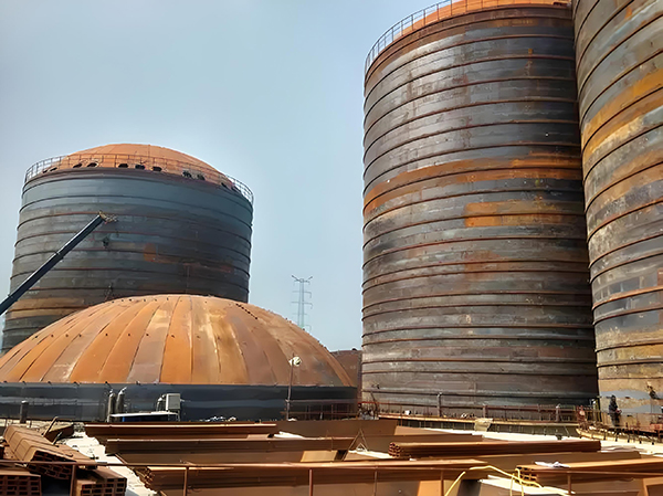 永泰焦粉钢板仓